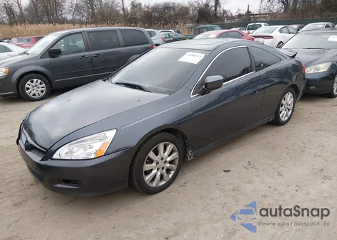 2006 Honda Accord 3.0 Ex из США, поврежденный, VIN 1HGCM82696A008619